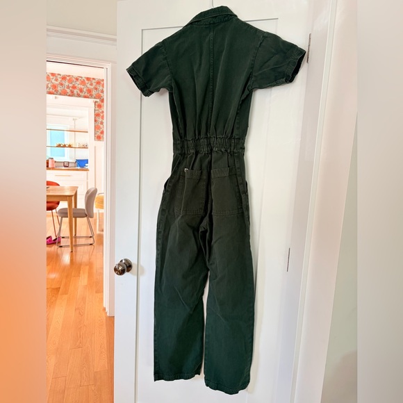 Big Bud Press Green Short Sleeve Jumpsuit | XS - Picture 4 of 5